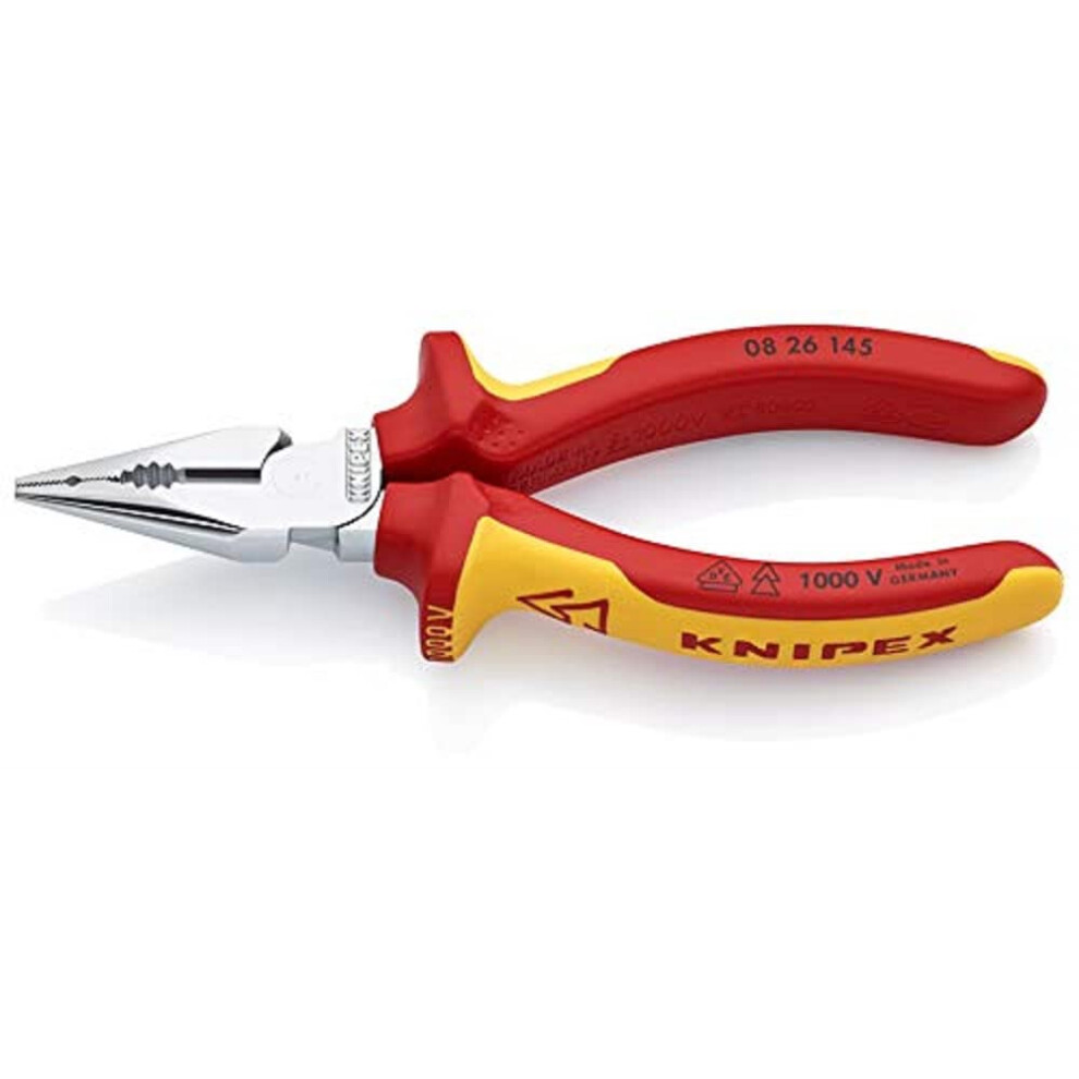 KNIPEX  08 28 145 US Tools  NeedleNose Combination Pliers  1000V Insulated 0828145US