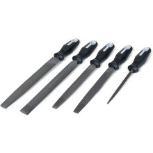 Crescent Nicholson 5 Piece General Purpose File Set with Ergonomic Handles 22040HNNN