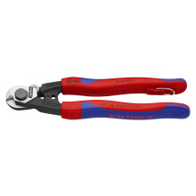 KNIPEX  95 62 190 T BKA Tools  Wire Rope Cutters  MultiComponent  Tethered Attachment 9562190TBKA