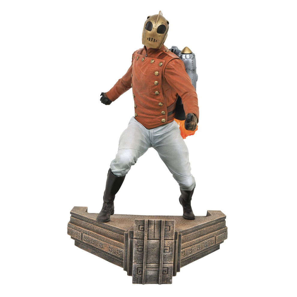 Diamond Select Toys The Rocketeer Premier Collection Resin Statue  Multicolor  11 inches