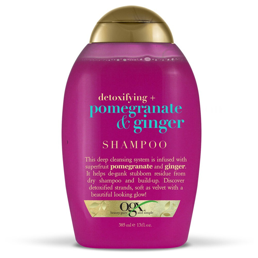 OGX Detoxifying  Pomegranate  Ginger Shampoo  13 Ounce