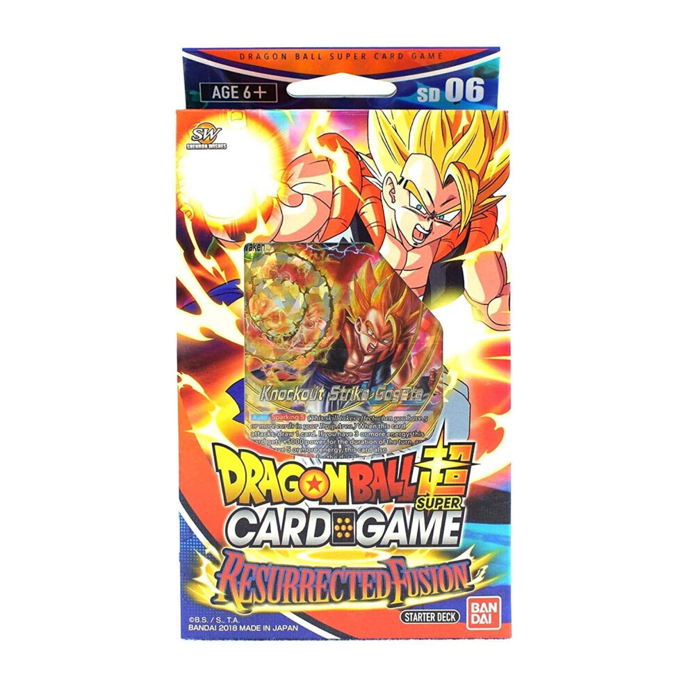 Bandai Namco Dragon Ball Super Card Game Resurrected Fusion Starter Deck