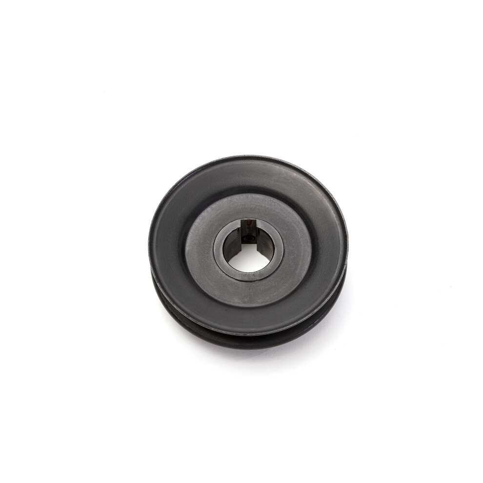 Phoenix Mfg VGroove Drive Pulley  35 Diameter  22mm Bore  Steel