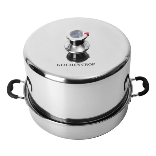 Keuken Crop Stoomkoker met Temperatuurindicator (RVS Stoomkoker)