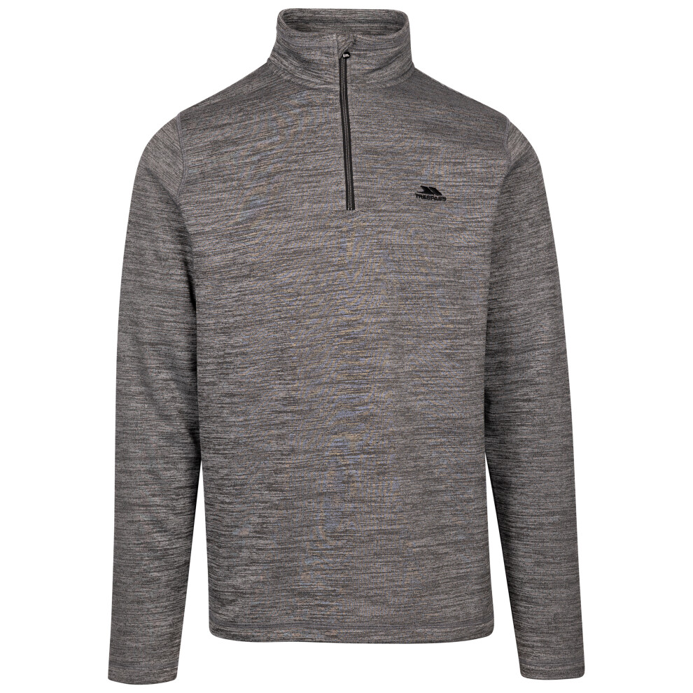 (L, Grey Marl) Trespass Mens Anti-Pilling Fleece AT200 Frimley