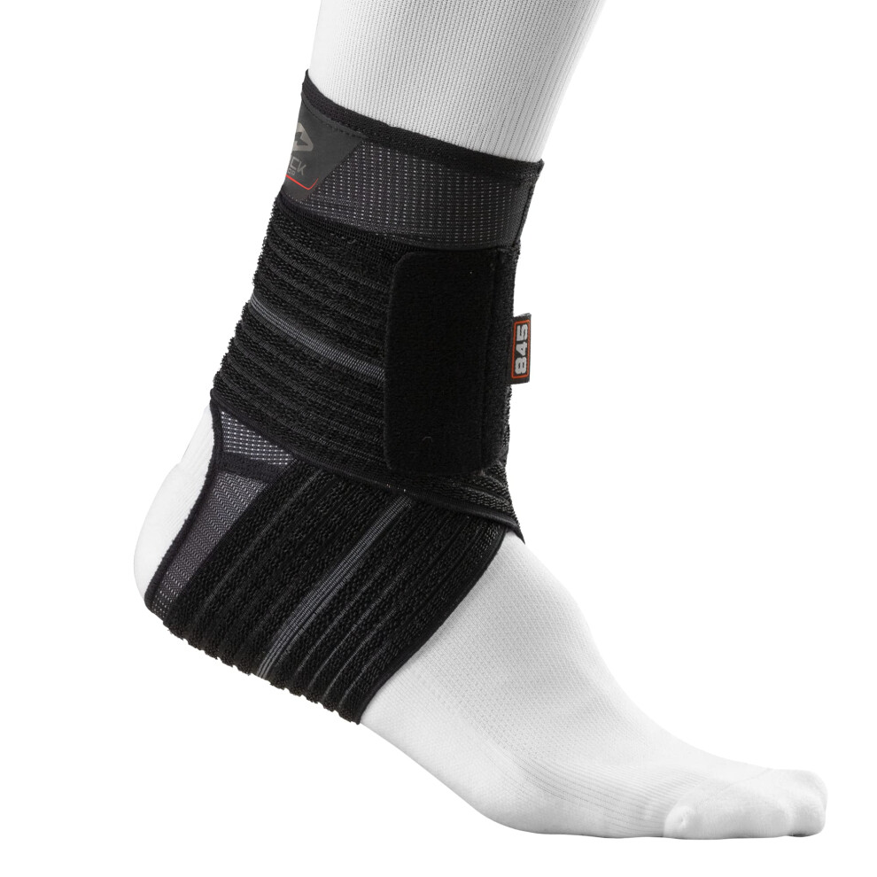 Shock Doctor Ankle Sleeve with Compression Wrap Support Black  Small