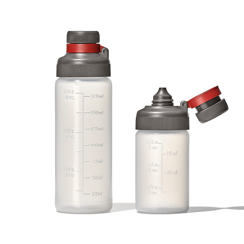 OXO Outdoor Leakproof Squeeze Bottle Set  3  6 oz