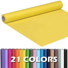 PerkHomy Lemon Yellow Kraft Paper Roll 175 x 960 80 for Gift Wrapping Bouquet Flower Kids Art Painting Craft Writing Pac