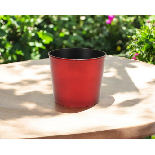 De HC Companies 6 Inch Eclipse Ronde Plantenbak Met Schotel - Plantenbak Voor Binnen En Buiten Voor Bloemen Groenten En Kruiden Rozen 4 Stuks~p122087550