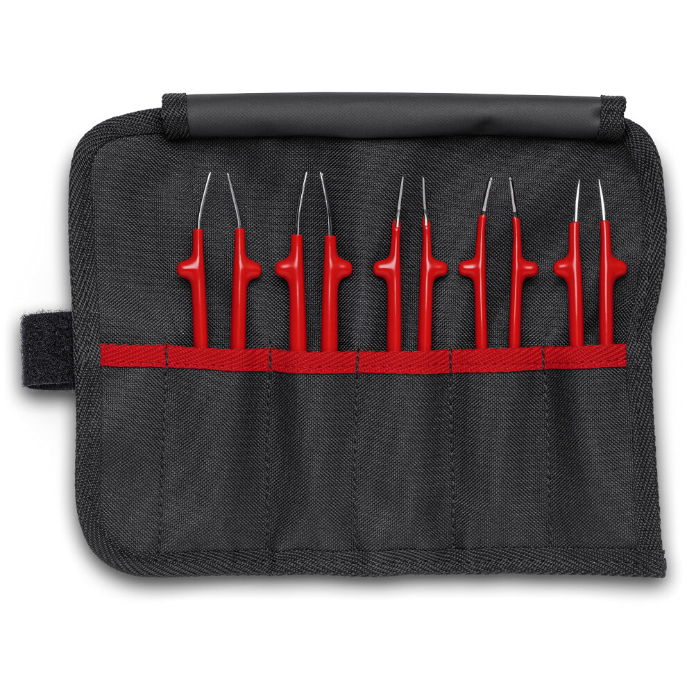 Knipex  5 Pc Universal Tweezer Set  1000V Insulated 920004