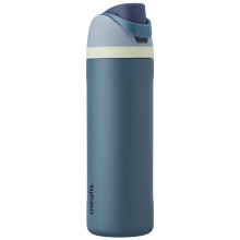 Owala FreeSip Insulated Stainless Steel Water Bottle with Straw for Sports and Travel  BPAFree  24oz  BlueTeal Denim