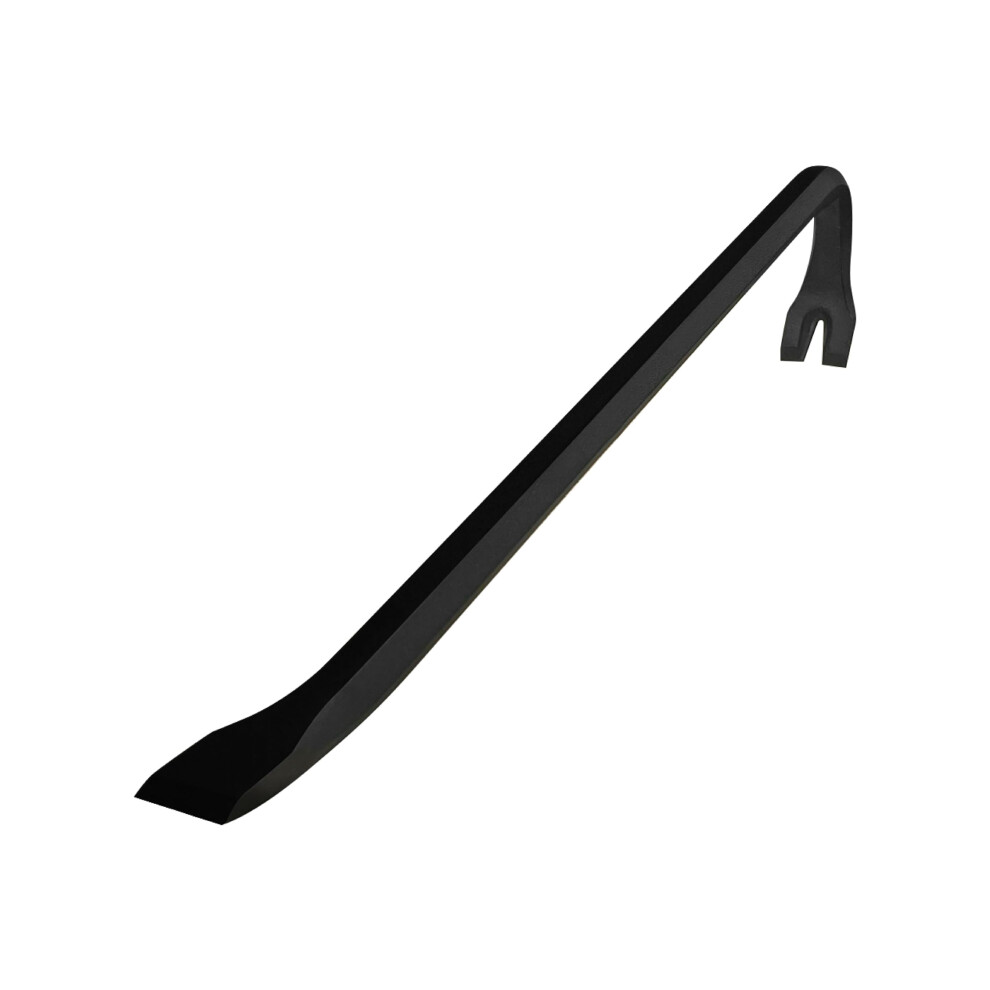 Olympia Tools 12 Wrecking Bar  Heavy Duty Pry Bar with Beveled Chisel End and Forged Carbon Steel for Prying  Lifting and Pull