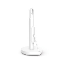 Simplehuman - Portarrollos de papel para toallas con brazo tensor, acero inoxidable blanco