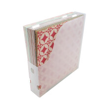 Advantus Vertical Scrapbook Paper Holder Frosted