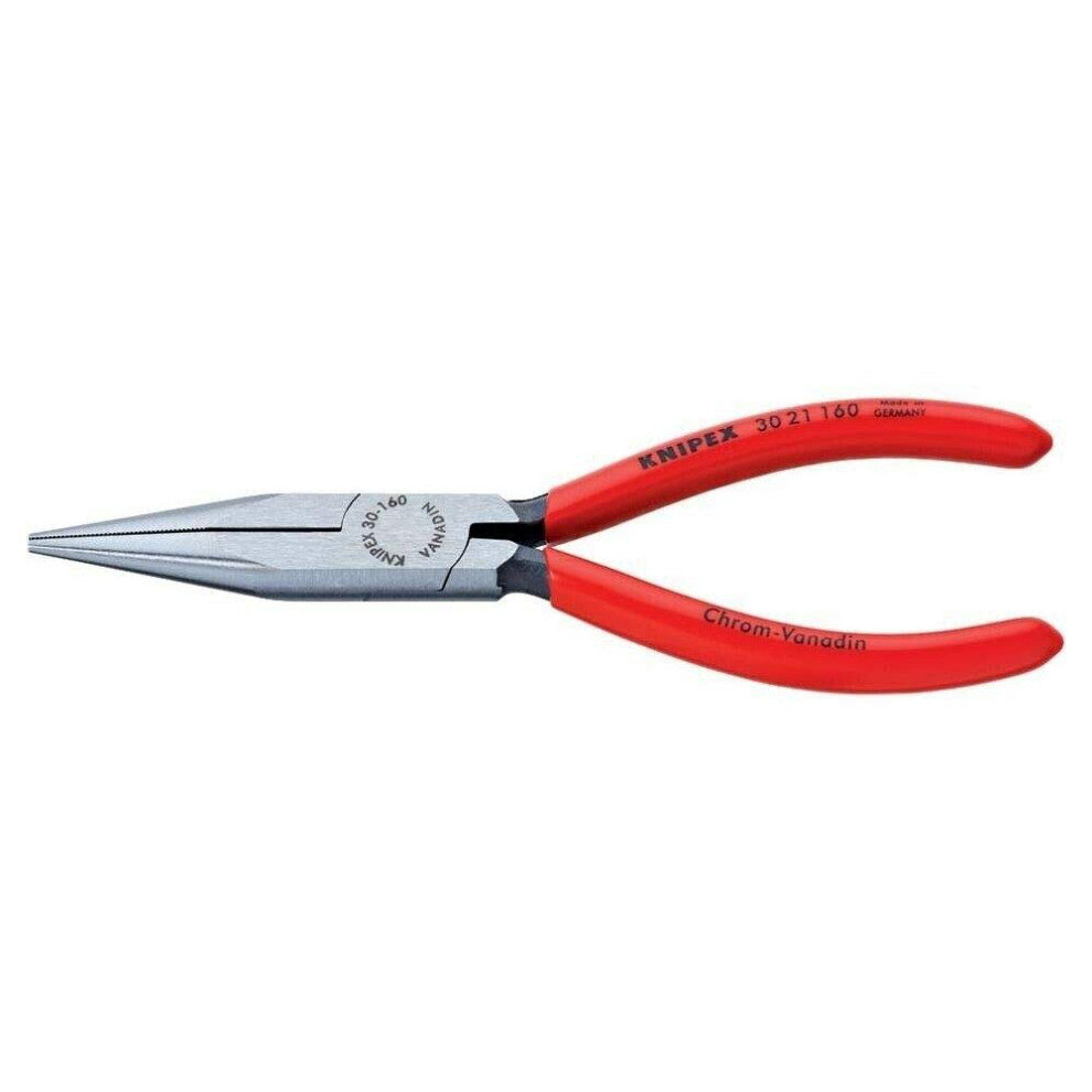 KNIPEX Long Nose PliersHalf Round Tips