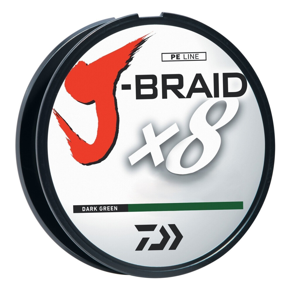 JBRAIDX8  Filler Spool  Dark Green  Mono Dia 30lb