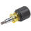 Klein Tools 32561 MultiBit Screwdriver  Nut Driver  6in1 Stubby Screwdriver with 2 Phillips  2 Slotted Bits  2 Nut Drivers 1