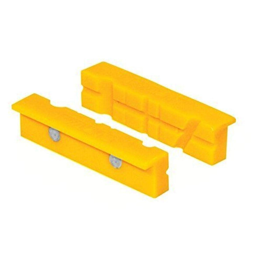 BESSEY BVNVJ Multi Purpose Vise Jaw Caps  Yellow