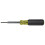 Klein Tools 32559 Multibit Screwdriver  Nut Driver  Extended Reach 6in1 Tool with Nut Driver  Phillips and Slotted Bits 1