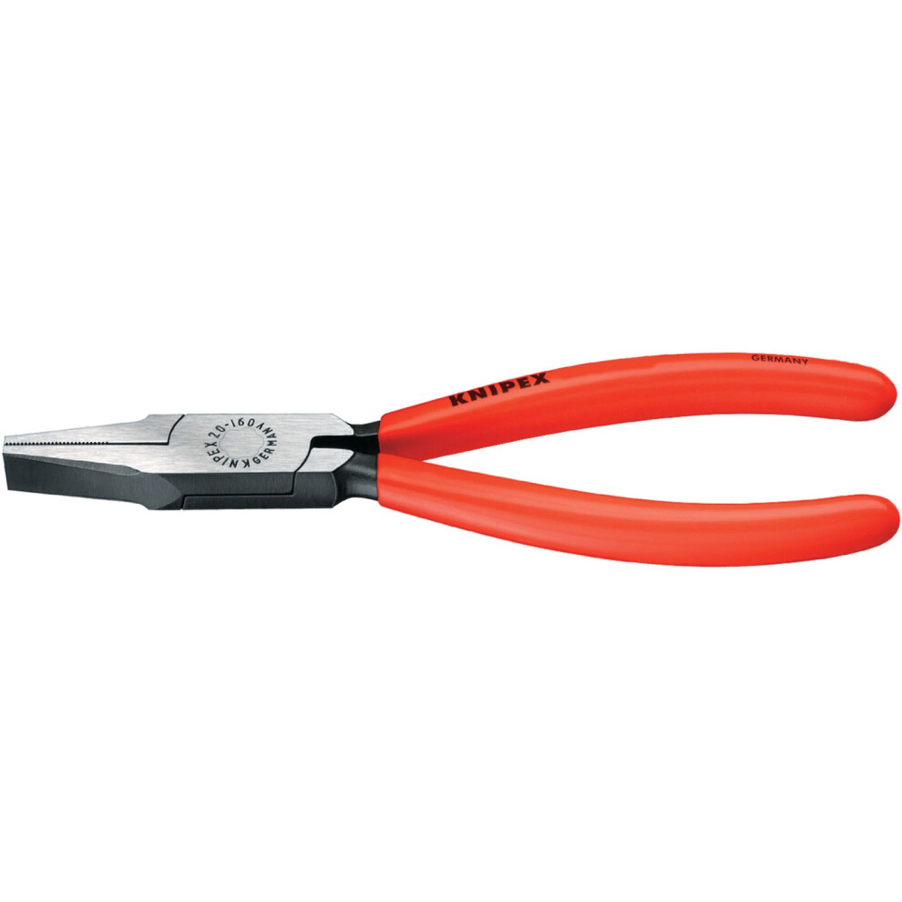 KNIPEX  20 01 140 Tools  Flat Nose Pliers 2001140  Red