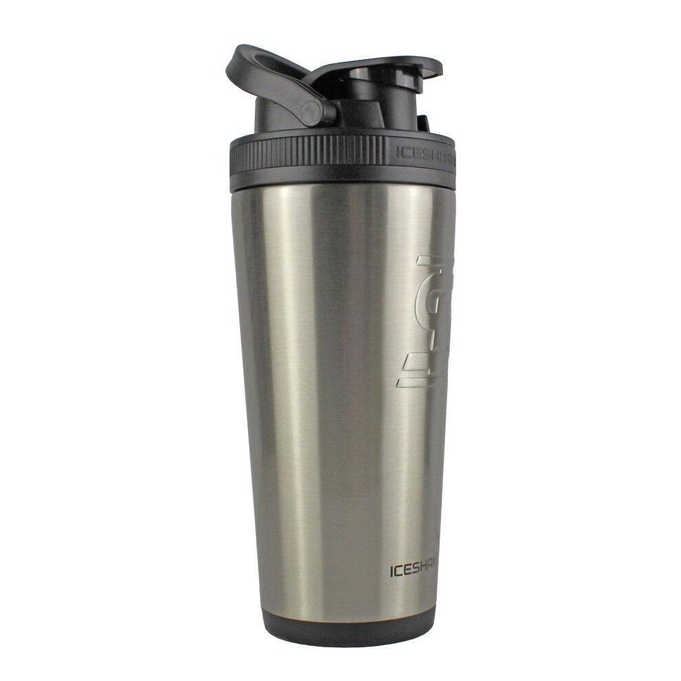 Photos - Water Bottle Ice Shaker 26 Oz Shaker Bottle Stainless Steel  and Protein Shaker As Seen on Shark Tank Reusable Stainless Stee