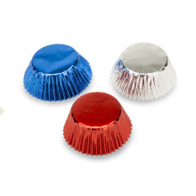Fox Run Patriotic Folie Muffin en Cupcake Bakjes, Set van 45, Standaard Maat