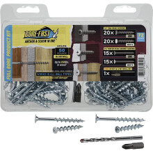Hillman 377638 Ancrages Drywall Borefast, Pas de taille, Argent, 3 unités