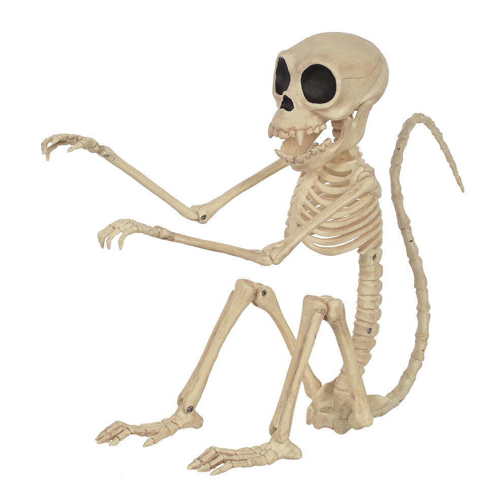 Crazy Bonez Large Skeleton Monkey