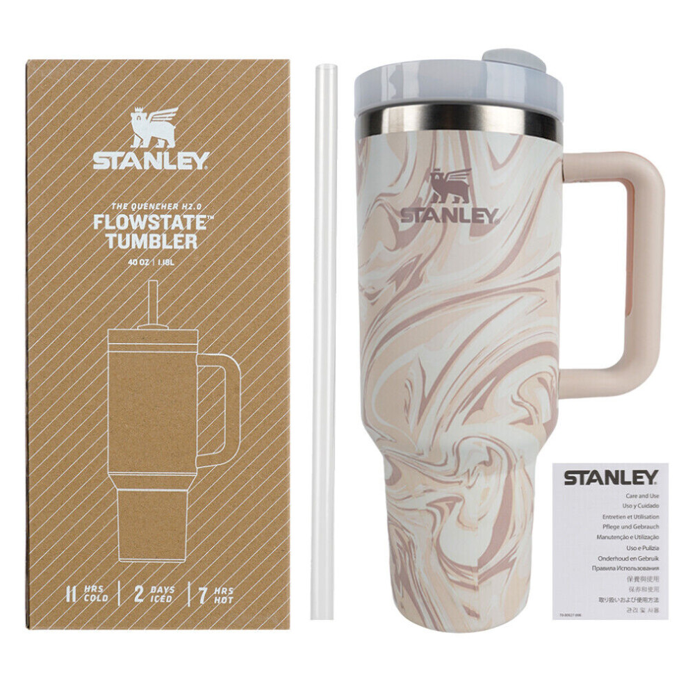 40oz For Stanley Tumbler Cup Insulated Water Bottle Tumbler