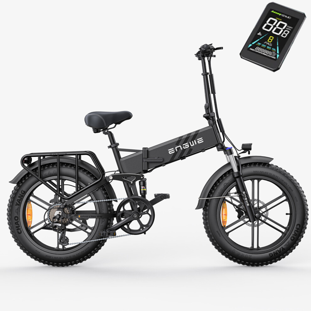 (Black) ENGWE Engine Pro 2.0 electric bicycle, 750W 16AH.