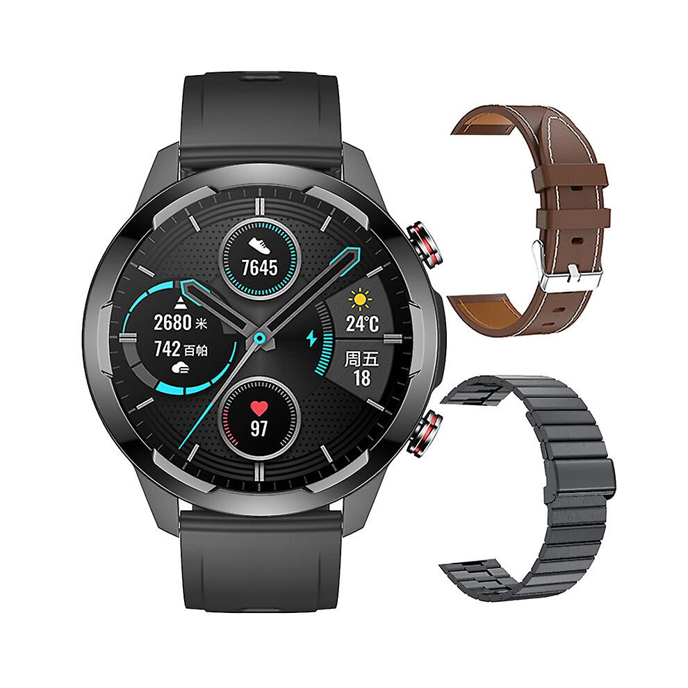 (Bl Si-Br Le-Bl St Zu, Smart Watch) For Xiaomi Huawei Gt3 Smartwatch Men Android Bluetooth Call Ip68 Waterproof 100 Sport Modes Fitness Smart Watch Me 7364070165612