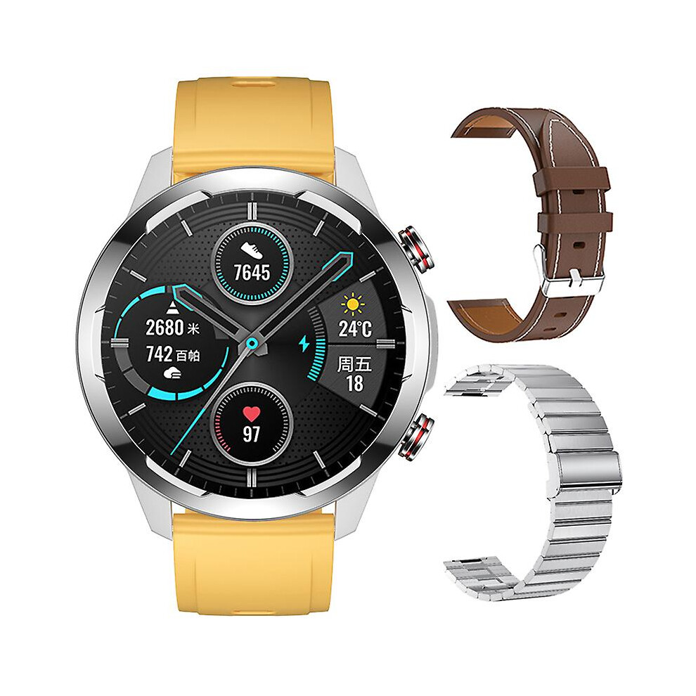 (Ye Si-Br Le-Si St Zu, Smartwatch) For Xiaomi Huawei Gt3 Smartwatch Men Android Bluetooth Call Ip68 Waterproof 100 Sport Modes Fitness Smart Watch Men 7364070165803