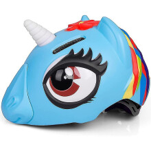 (Blue) Kids Bicycle Helmet, 3d Unicorn,boys Girls 49-55cm , Bike Skateboard Skating Scooter , Safety Certified