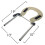 Royal Massage Standard Universal Adjustable Massage Table Face Cradle Assembly - Aluminum 4