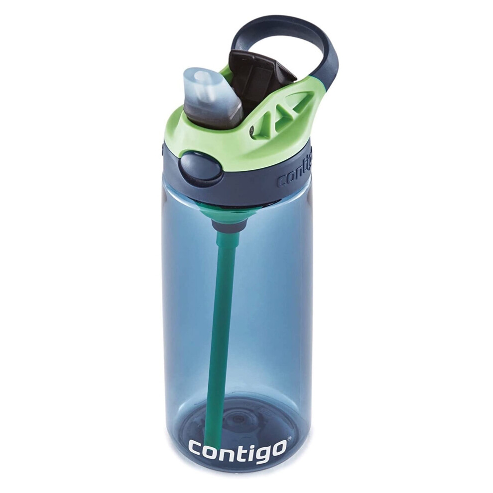 Contigo Kids Straw Water Bottle with AUTOSPOUT Lid  20oz  Blueberry