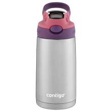 Contigo AUTOSPOUT Μπουκάλι Υδρόβιου Κατασκήνωσης 1 Τεμάχιο (Συσκευασία 1) Μελιτζάνα & Ροζ