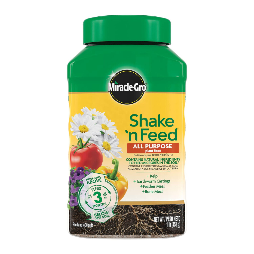 MiracleGro Shake N Feed All Purpose Plant Food  1 lb