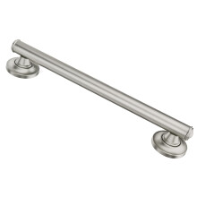 Moen LR8724D1GBN Badkamer Veiligheid 24-Inch Designer Grab Bar met Curled Grip, Geborsteld Nikkel