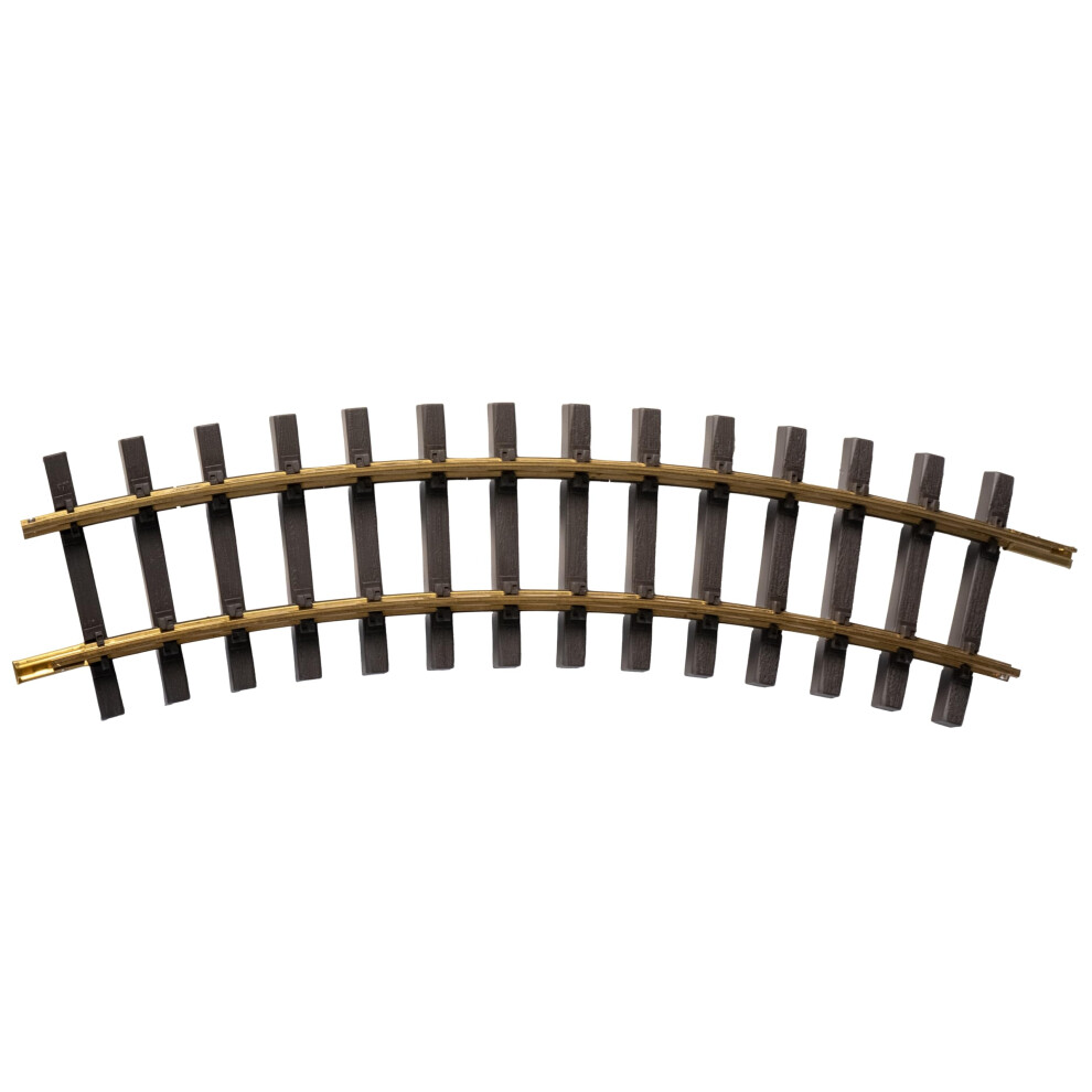 Bachmann Industries Large G Scale Universal Brass Track with 5 Diameter Curve 12 per Box