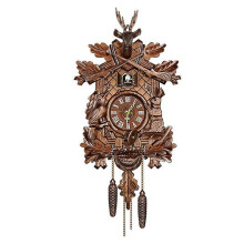 2023-german Black Forest Cuckoo Clock Retro Nordic Style Wooden Cuckoo Wall Clock