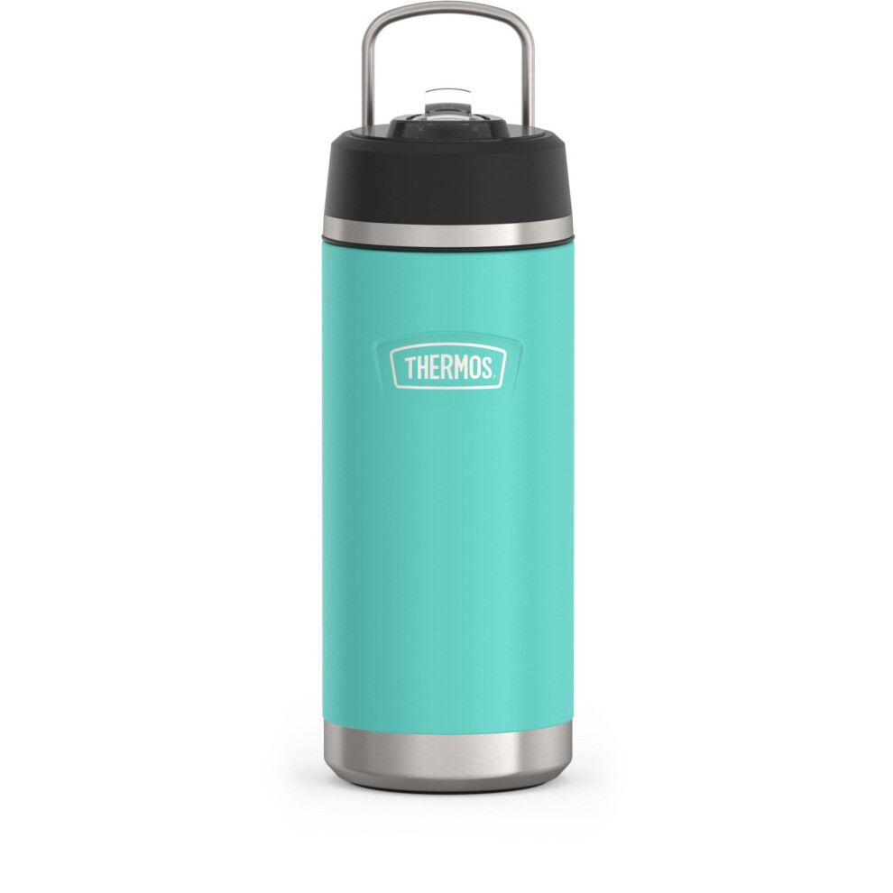 THERMOS ICON SERIES Insulated Water Bottle with Straw Lid  18 Ounce  Seafoam  Stainless Steel Vacuum Insulated Water Bottle wi