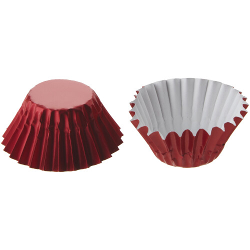 Fox Run Rode Folie Wegwerp Bakvormen, Petit Four