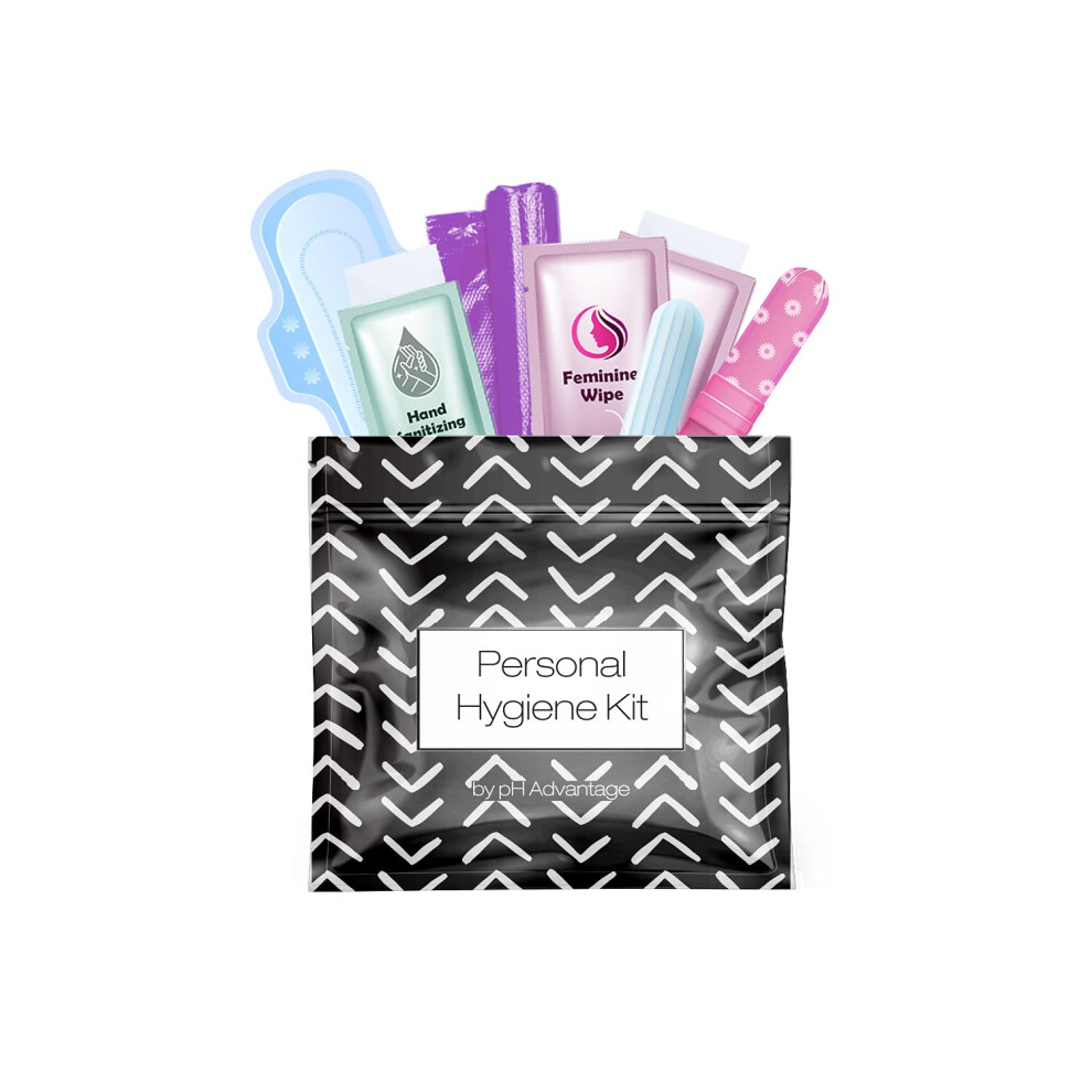 Menstrual Kit AllinOne  Convenience on The Go  Single Period Kit Pack for Travelling  Tweens  Teenagers  Individually Wrap