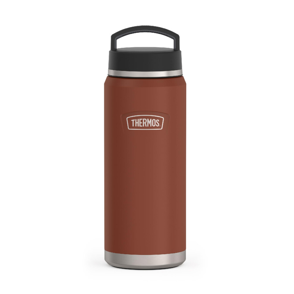 THERMOS ICON SERIES Water Bottle with Screw Top Lid  40 Ounce  Saddle  Stainless Steel Vacuum Insulated Water Bottle with Lid