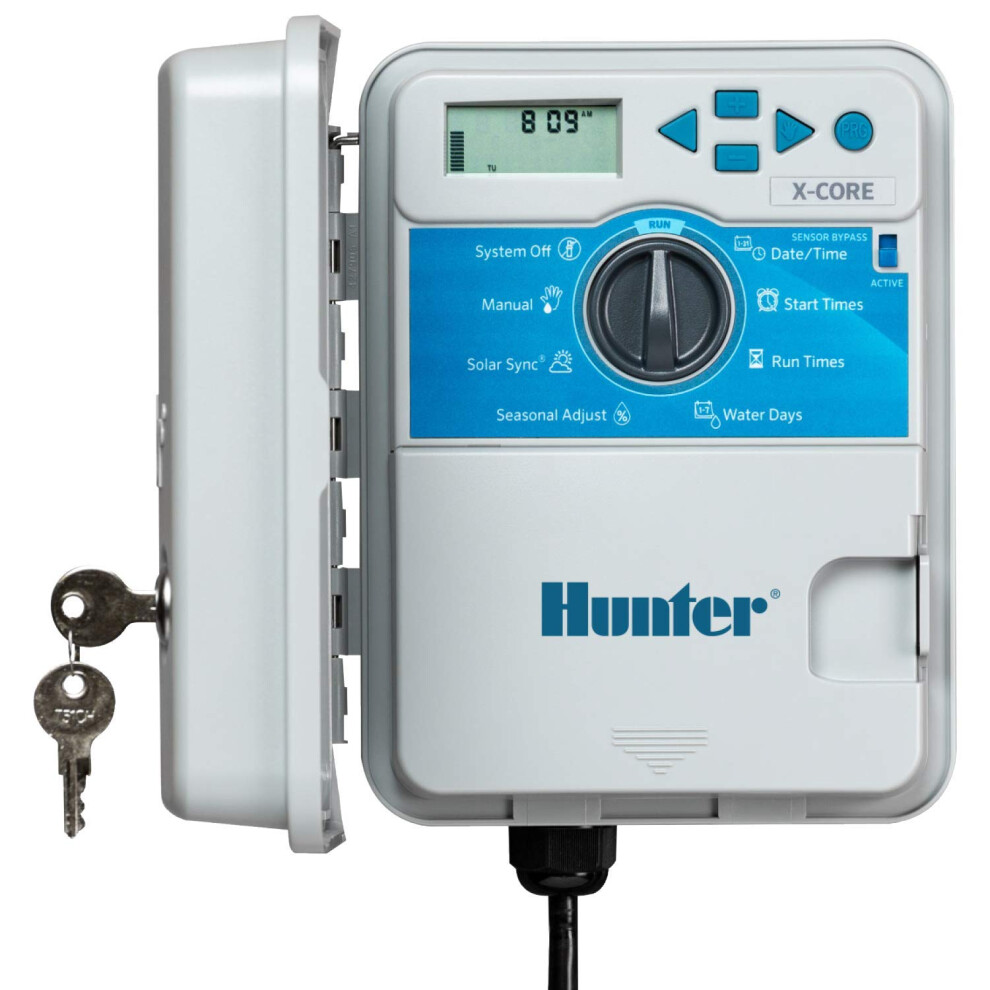 Hunter Sprinkler XC400 XCore 4Station Outdoor Irrigation Controller  Small