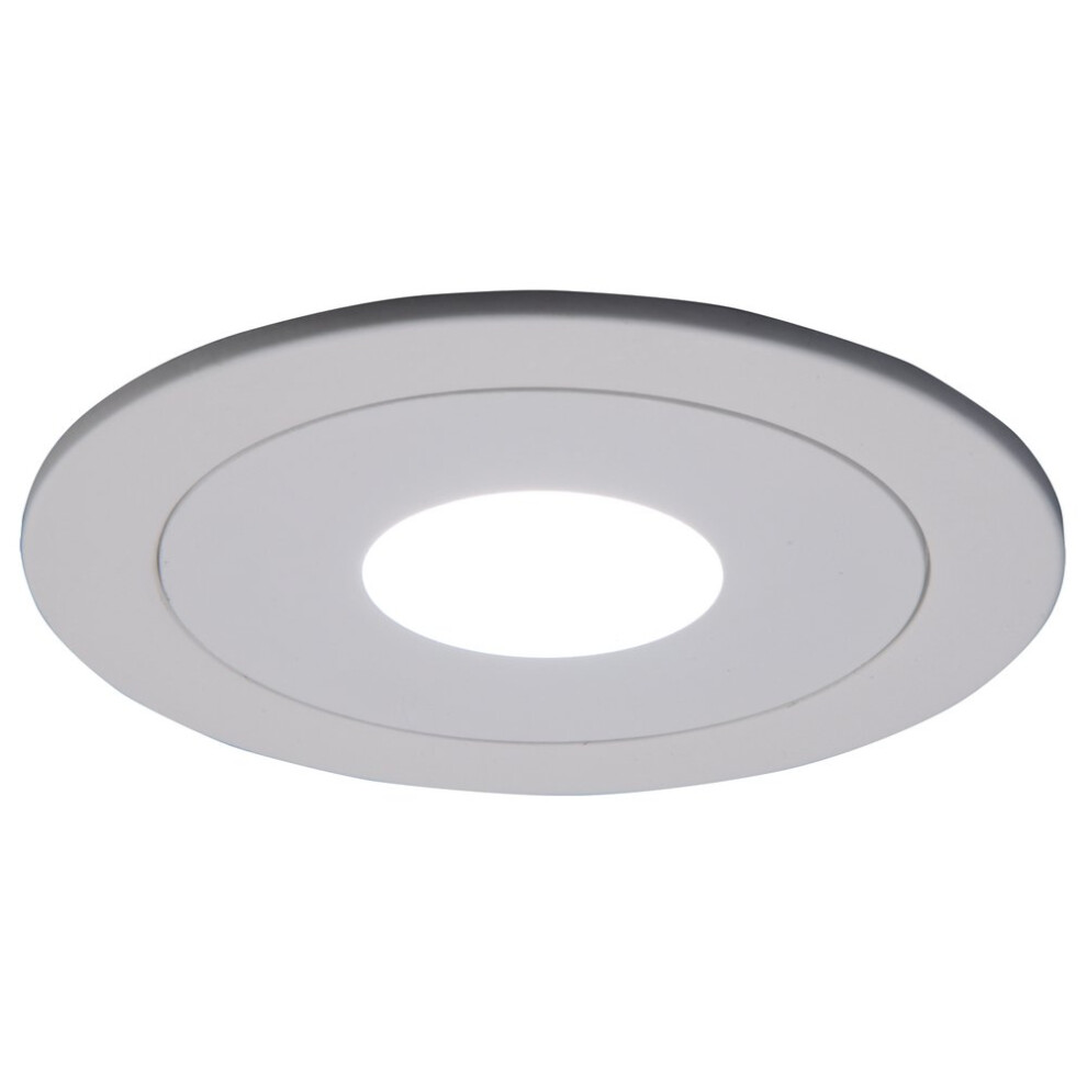 Halo Recessed 990P 4Inch Trim Pinhole  White