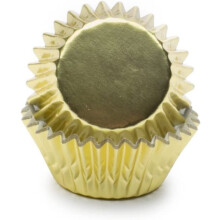 Fox Run Inc. Mini Gouden Foil Cupcake Vormpjes, 48 Stuks