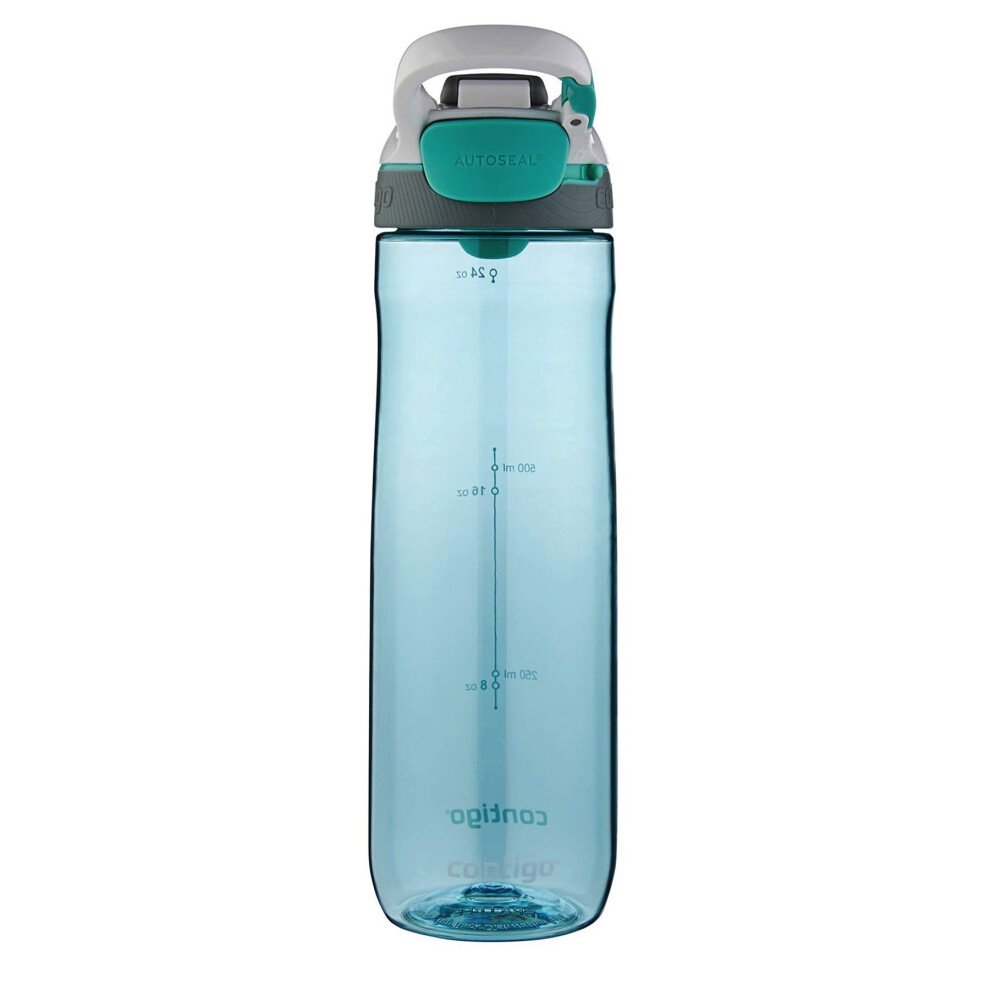 Contigo Autoseal Cortland Water Bottle  24 Oz  Greyed Jade