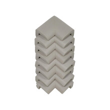 Coussins de Protection d'Angle Kidkusion, Blanc Cassé - 8 Pack | Sécurité Mobilier; Protecteur de Table