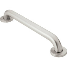 Moen R8916 Badkamer Veiligheid 16-Inch Roestvrijstalen Grab Bar, Peened